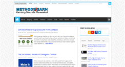 Desktop Screenshot of methods2earn.com